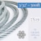 Laureola Industries 3/32" Stainless Steel Aircraft Wire Rope 304 Grade 7x19, 500 ft ZAG332-SS304-719-500 - alternate 3